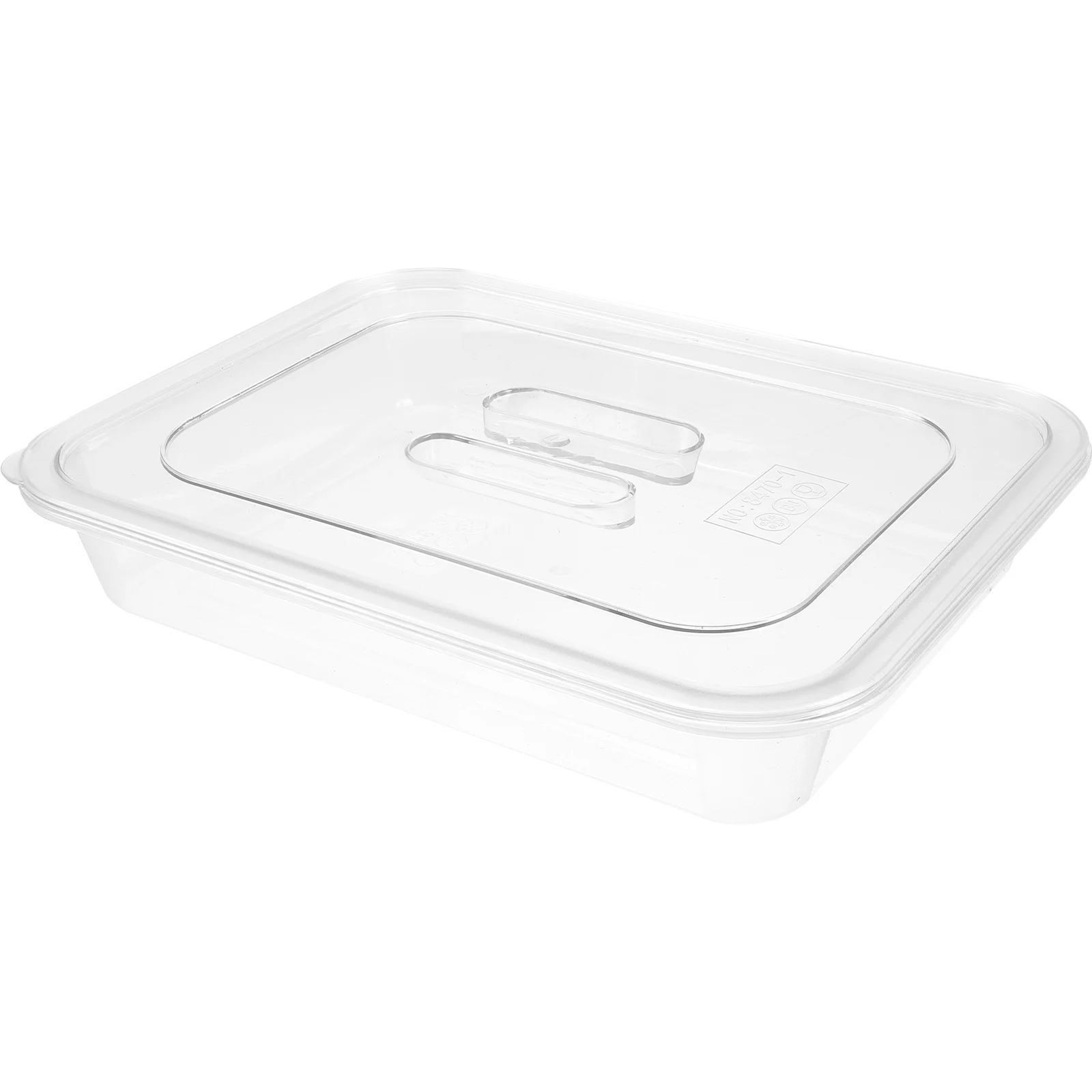 

Braised Vegetable Cold Plate Display ganizer Bins Food Holder Case Kitchen Large Capacity Reusable Plastic Storage Box Household