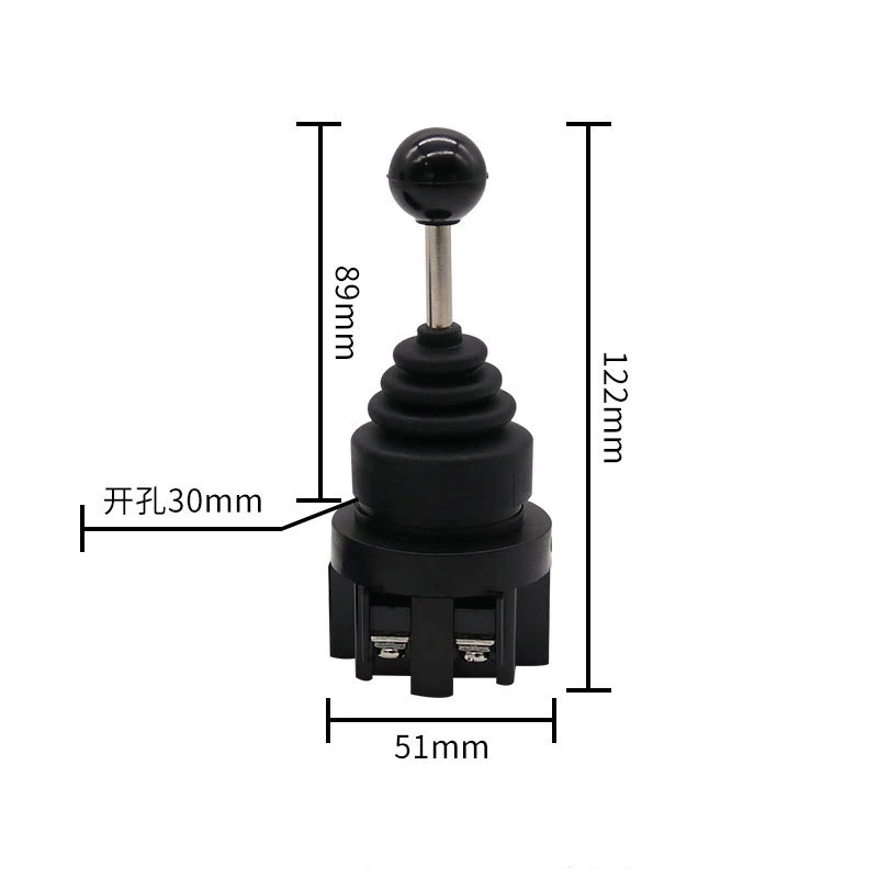 CS-201 CS-2011 Bidirectional Self resetting Cross Master Self locking Two way Rocker Rocker Switch Aperture 30mm