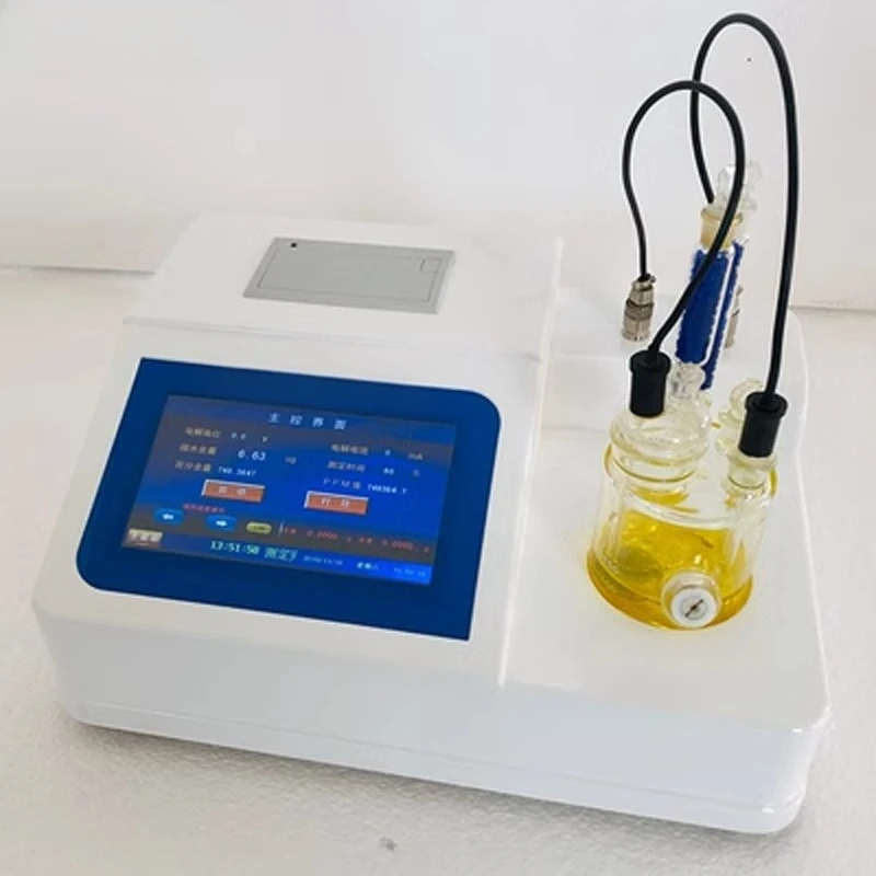 Solvent Detector Trace Moisture Meter Coulomb Method