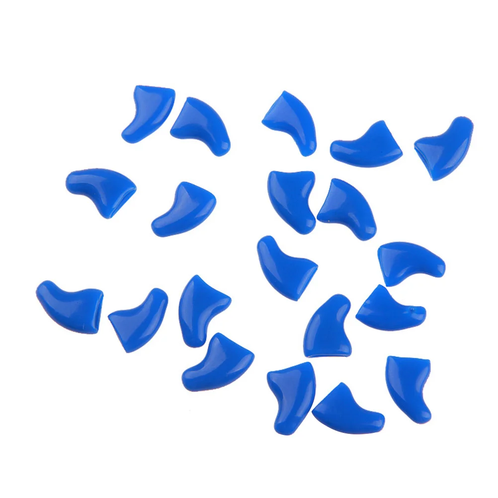 

120pcs Pet Lovely Pet Paw Claw Control Nail Protector for Cat and Dog Size (Assorted Color)