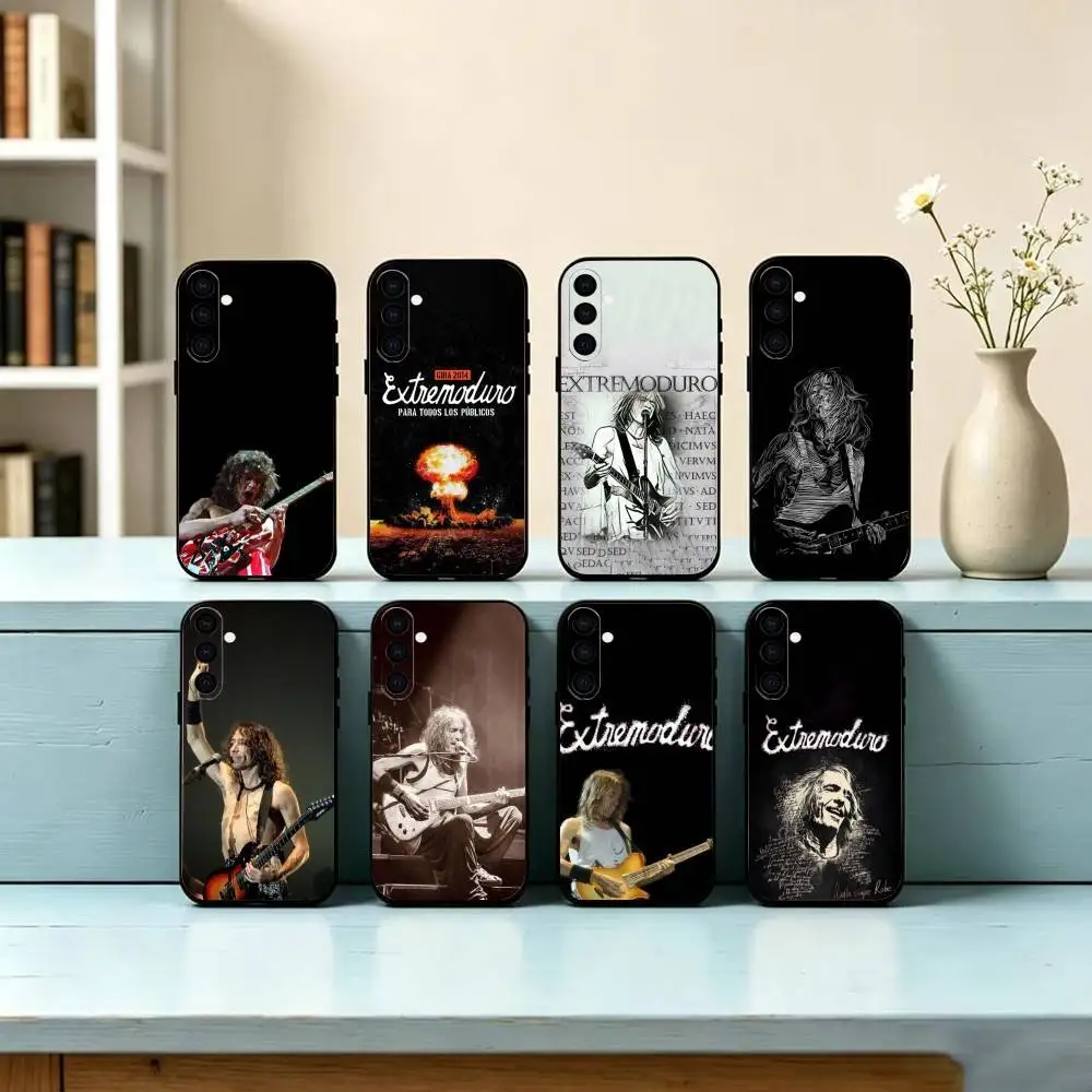 Raw Spanish Rock Band E-Extremoduro Phone Case For Samsung Galaxy A73,A72,A71,A70,A53,A52,A51,Soft Silicone Black Cover