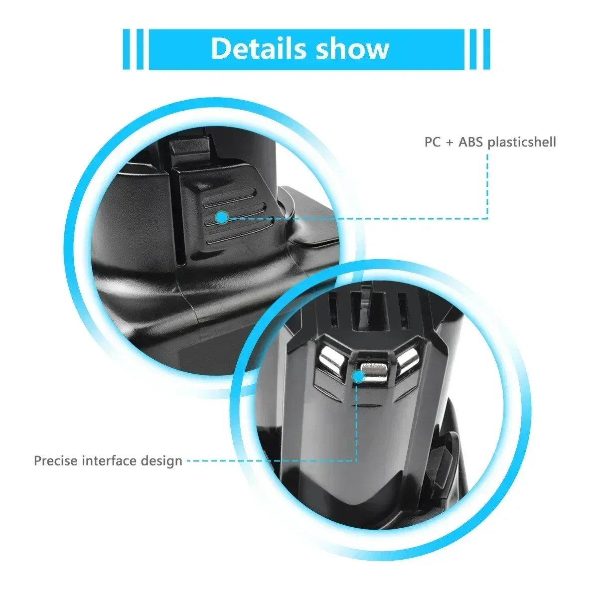 Pro 12V Bosch BAT420 6,0Ah Li-ion náhradní baterie pro BAT411 BAT412 BAT413 BAT414 10,8V baterie akumulátorové elektrické nářadí - náhled 4