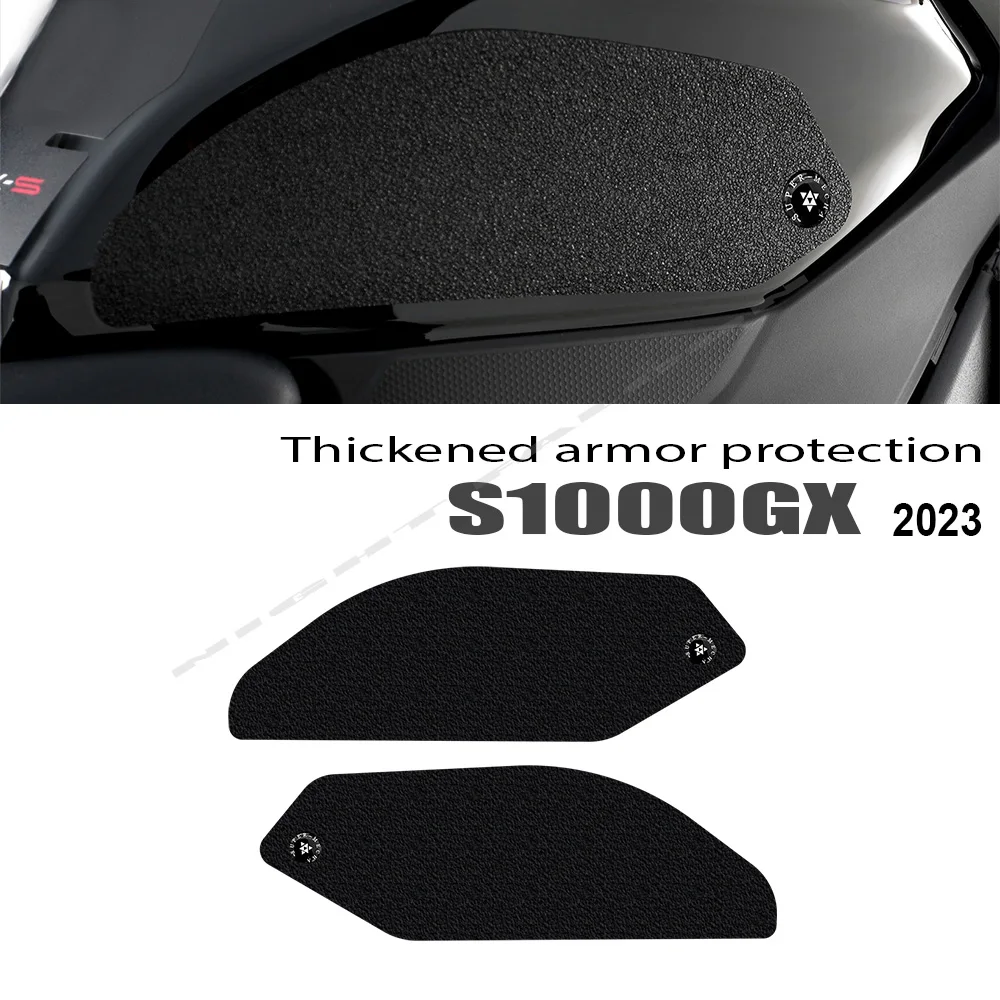 2024 GSX-S1000GX Accessories Tank Pad Armor Sticker Thickened Rubber Protective Sticker for GSX-S 1000 GX S1000GX 2024-