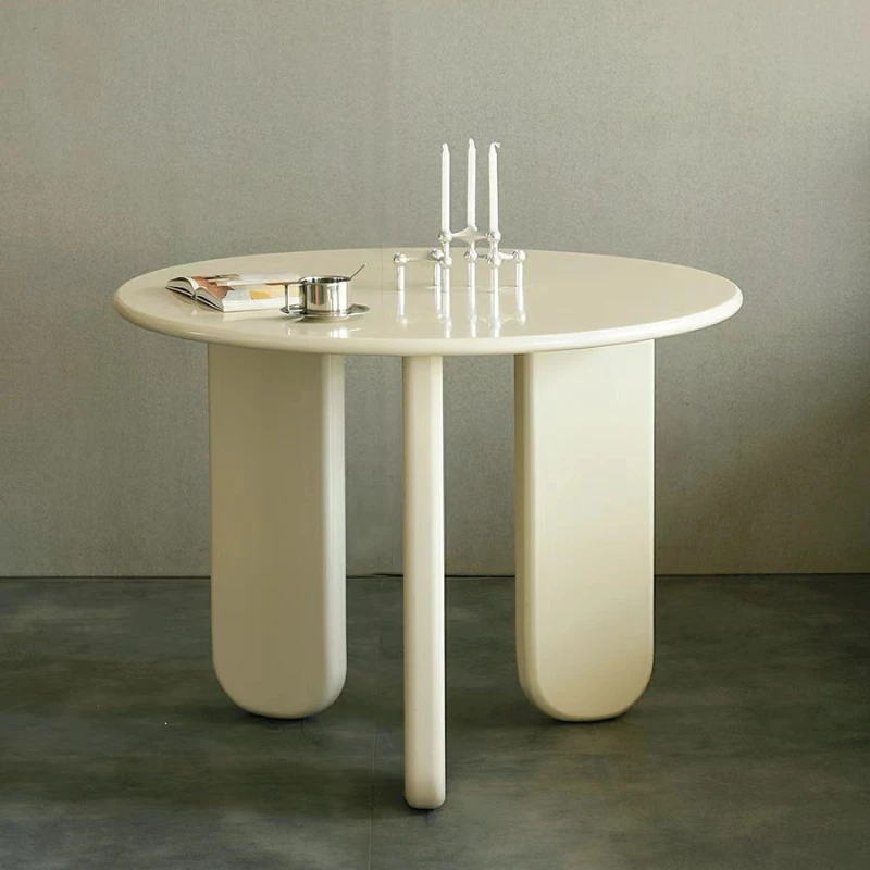 Parties Luxury Restaurant Bar Tables Vintage Round Coffee White Bar Tables Center Minimalist Table Haute Furniture ZT50BT