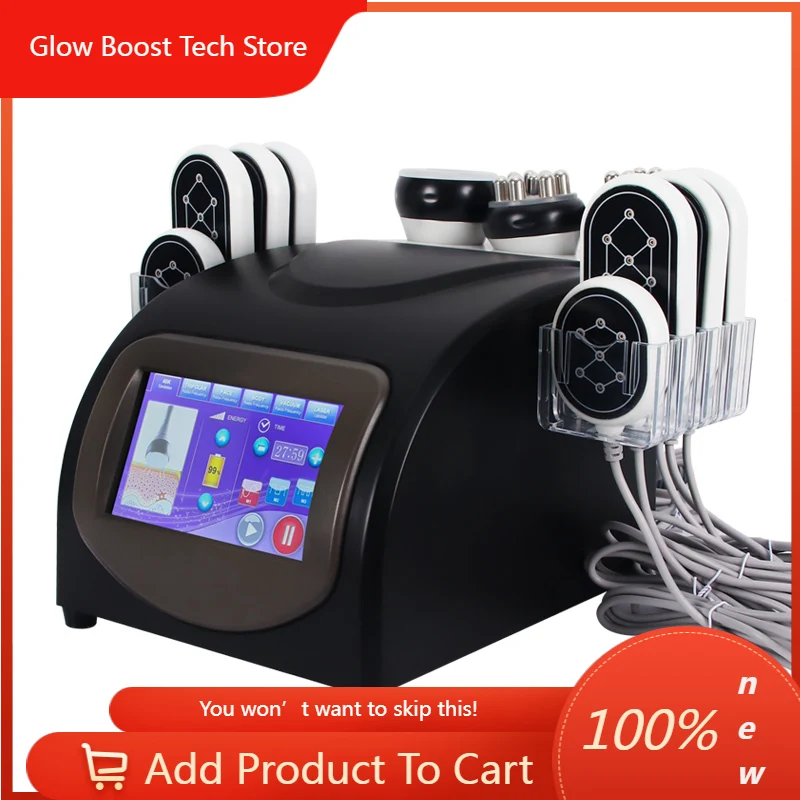

NY6-in-1 Beauty Body Fat Removal Laser Radiofrequency Fat Burning Machine Slimming Device