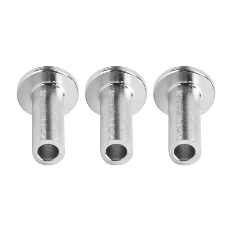 20Pcs Stainless Steel Protector Sleeves Protective Sleeves Grommet Kit For 1/8Inch Wire Rope Cable Railing, DIY Balustrade T316