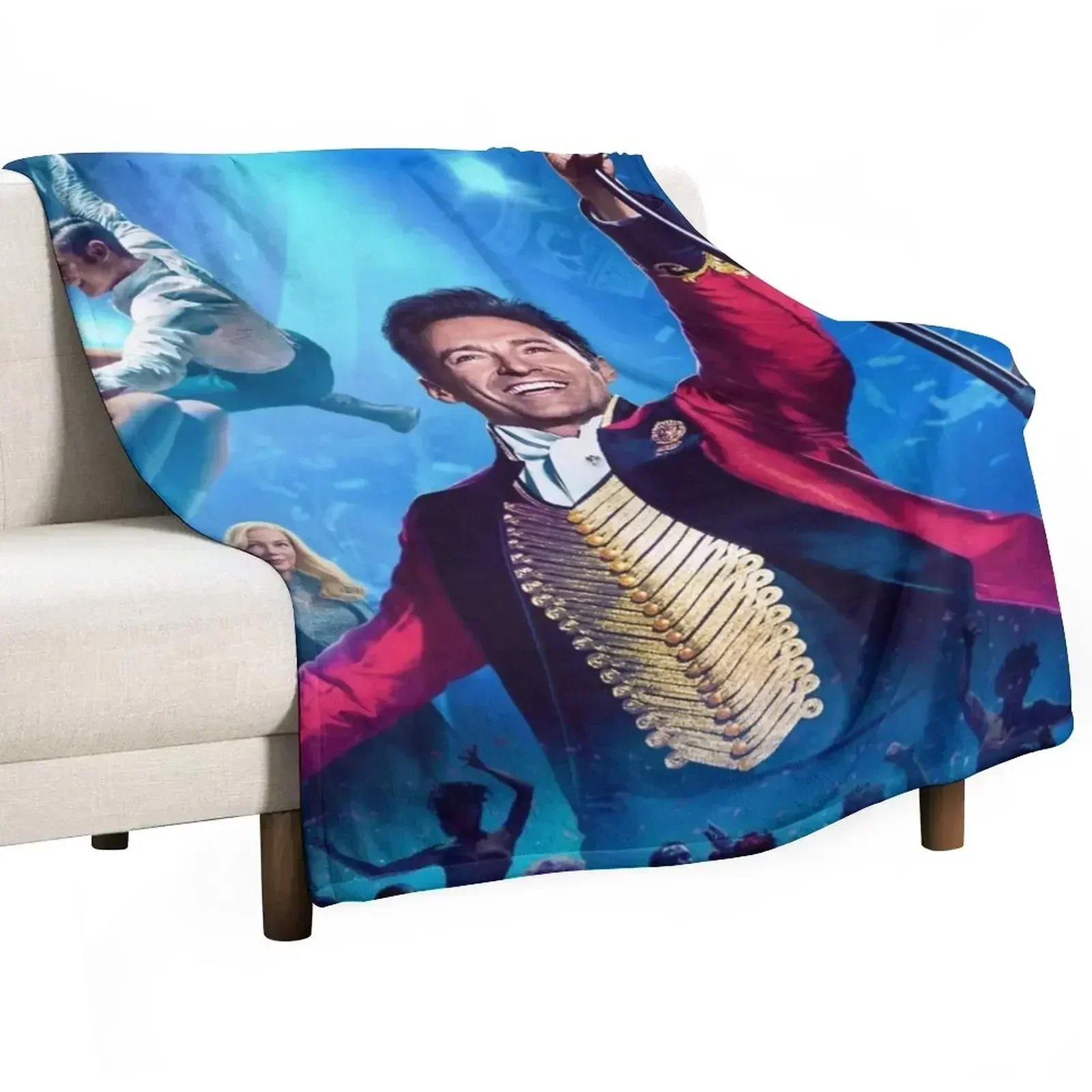 Copy of The Greatest Showman Throw Blanket Thins Luxury Brand Soft Plush Plaid Flannels blankets and throws Bed linens Blankets