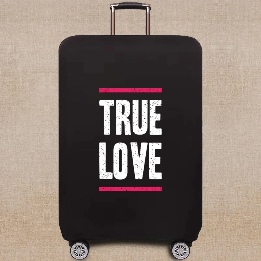 

Phrase Pattern Series Live The Life Travel Accessories Luggage Case Suitcase Dust Protective Cover Trolley Case Elastic Cover