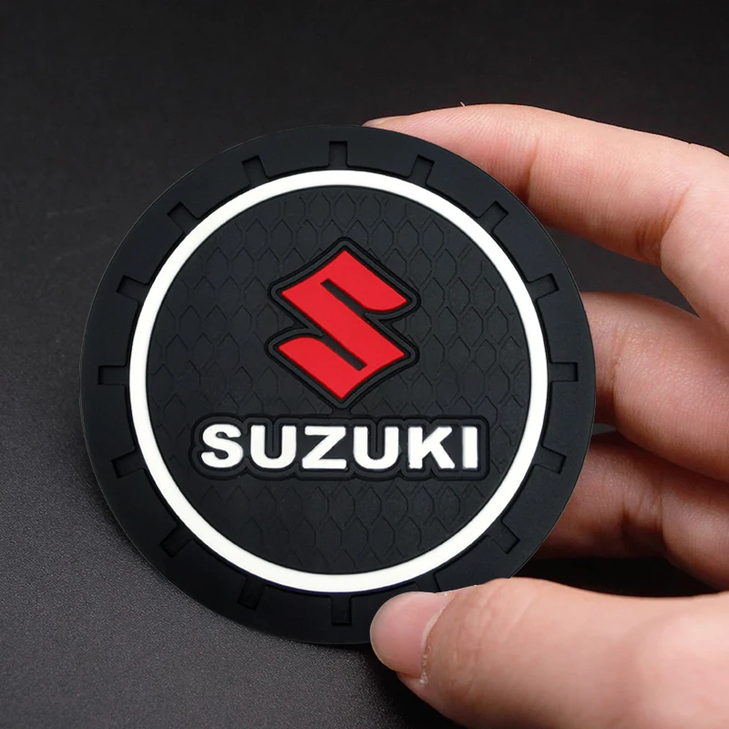 سيارة مكافحة زلة كوستر مكافحة الضوضاء كوب ماء وسادة وسادة اكسسوارات لسوزوكي سويفت الساموراي فيتارا SX4 جيمي كايزر Ingnis DZire #2