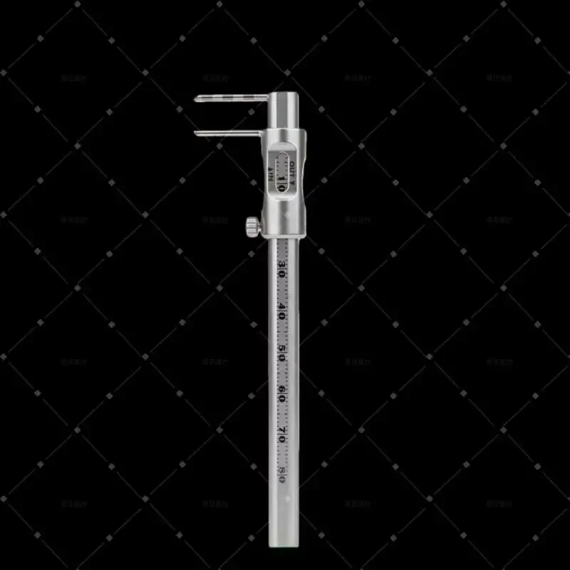 1Pc Digital Dental Vernier Caliper Implants Measuring Inlay Crown Bone Ridge Thickness & Vertical Distance Measurement Dentist