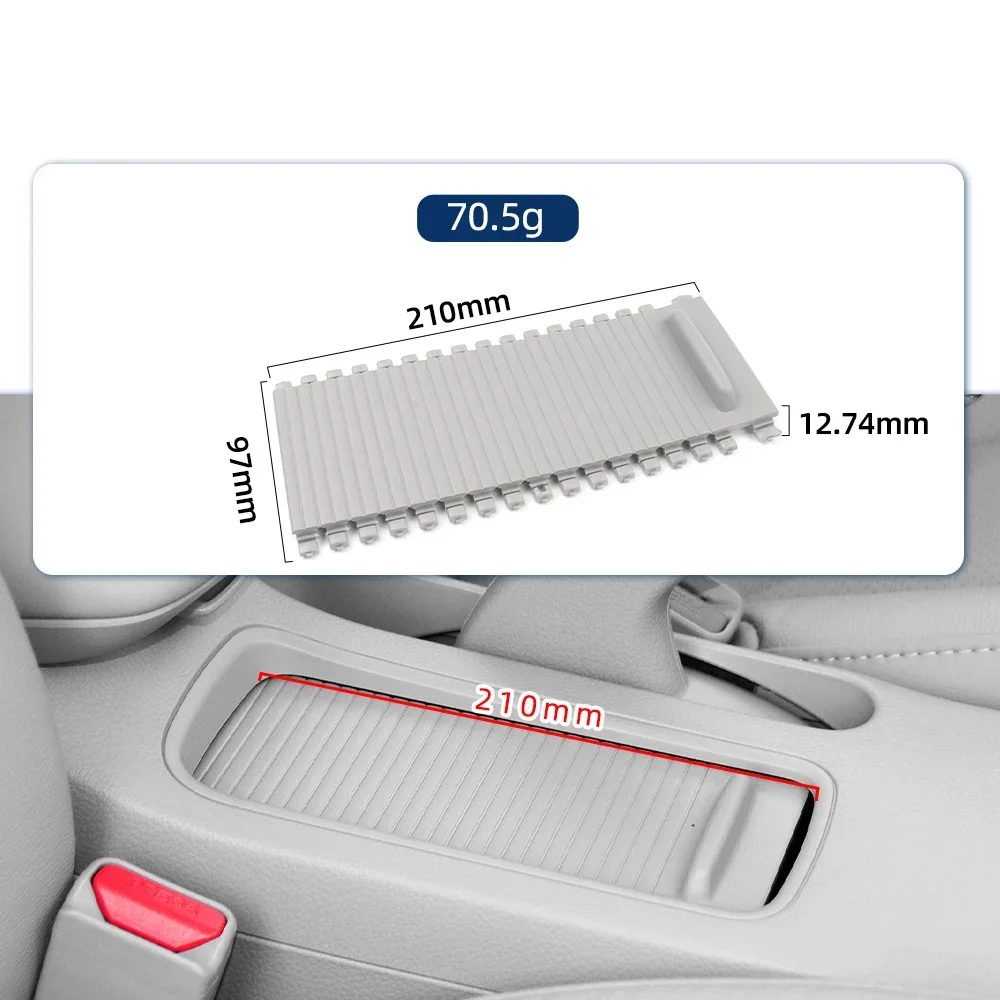2012-2017 Car Center Console Water Cup Holder Roller Cover Sliding Shutter 96965-3RA0B For Nissan Sentra Sylphy Bluebird Sylphy - Image 2