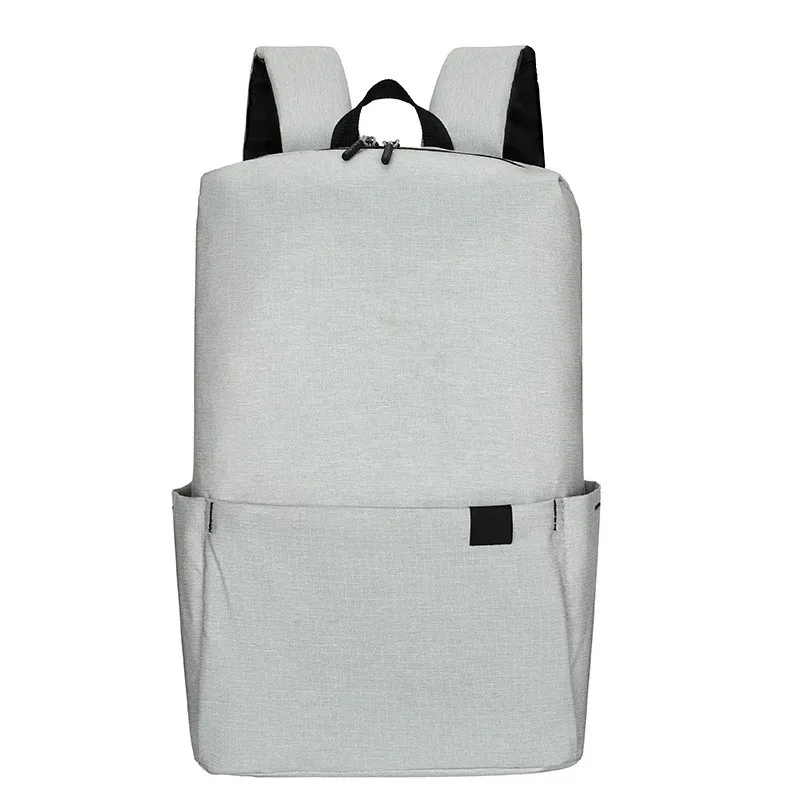 

Fashion Bag Men's Backpack Dazzle Colour Backpack Sports Backpack Solid Bag Soft Handle Canvas Neutral/male or Female Nylon