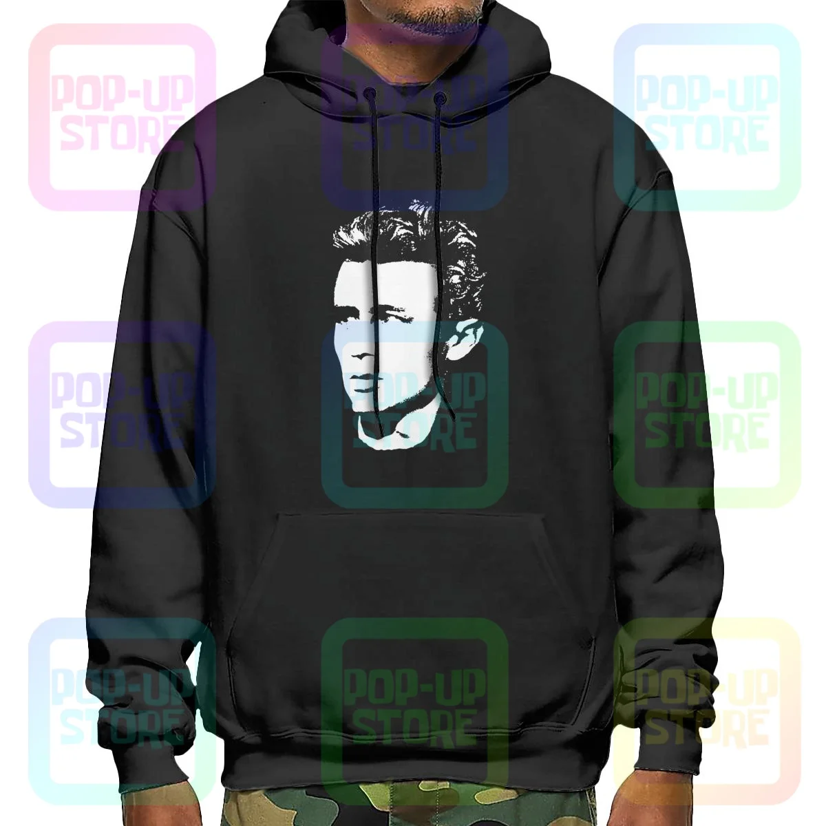 Heavy James Dean Hoodie Sweatshirts Hoodies Cool Unique Splicing Comfortable