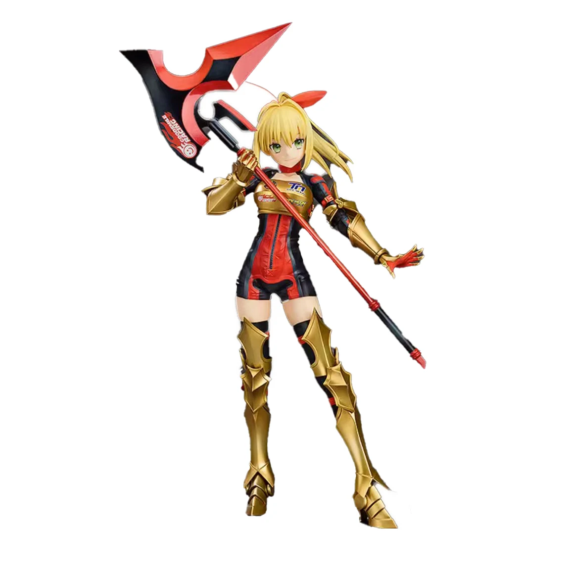 

Genuine GSR GSC Good Smile SP 129 Saber 1/7 TM Racing Fate FGO EXTRA 25CM Authentic Collection Model Animation Character