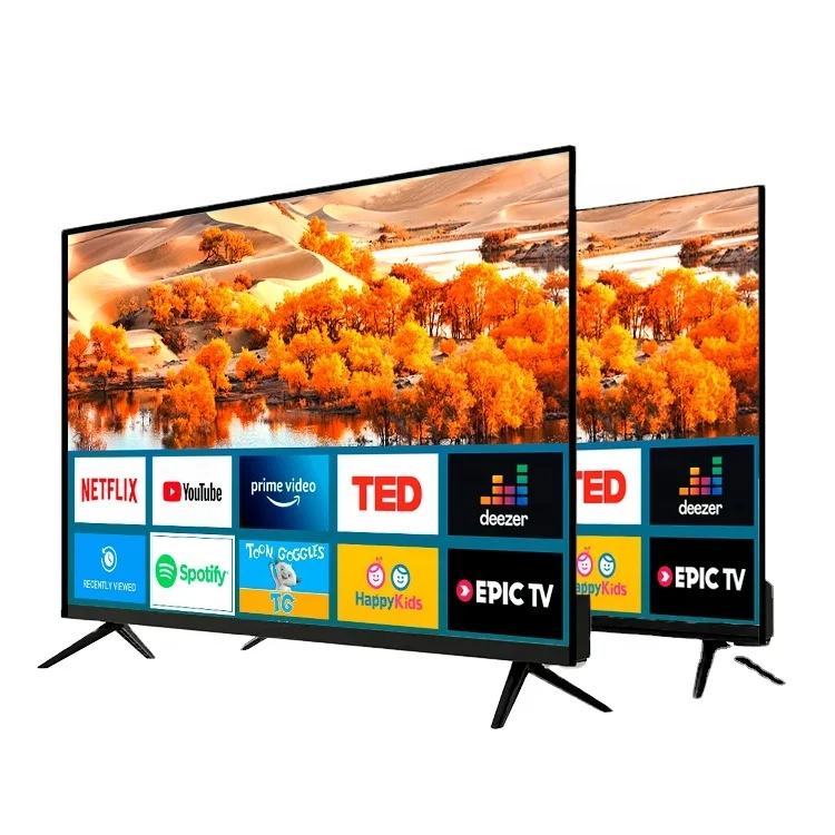 I fornitori verificati accettano set TV Android OEM personalizzati Televisione Ultra HD 4K Smart TV da 85 pollici Tv a schermo piatto da 100 pollici