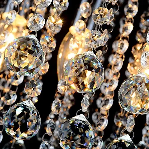 crystal ceiling light E27 bulb 80V-265V living room, dining  hallway , room  luxury  chandelier