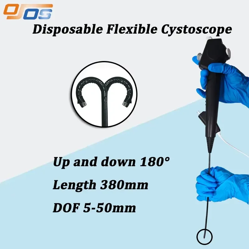 AP08 for OEM ODM Medical Flexible Bronchoscope with Articulating Tip and Custom Connector