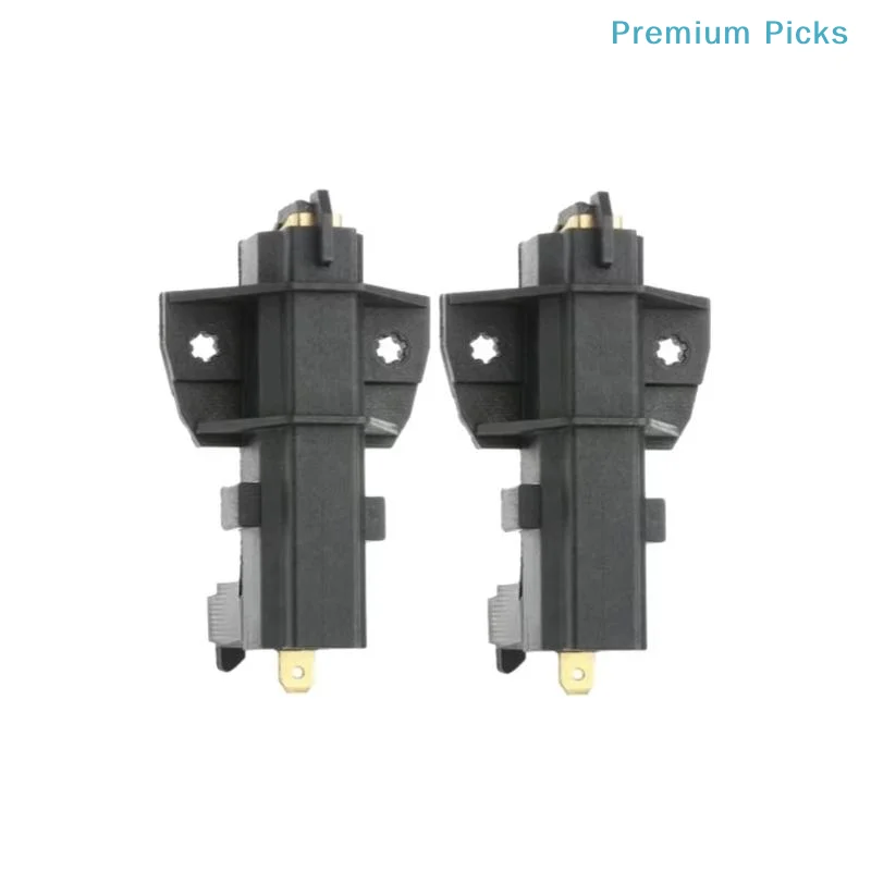 Washing Machine Motor Carbon Brushes Precision Size Matching High Quality 2 Pack Universal for Most Washer Repair Replacement