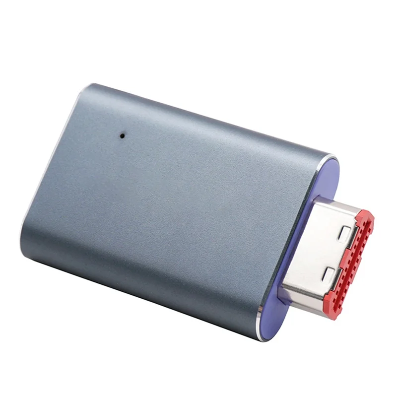 

-FDDT Video Adapter With Remote -Compatible Digital To -Compatible Metal Converter Adapter For Nintendo Gamecube NGC