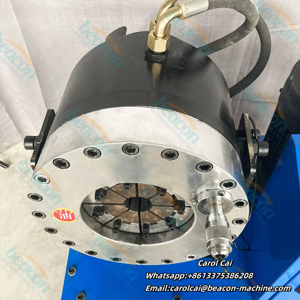 Mesin Pengencang Pipa Hidrolik BC-51M Mesin Penyusut Pipa Baja