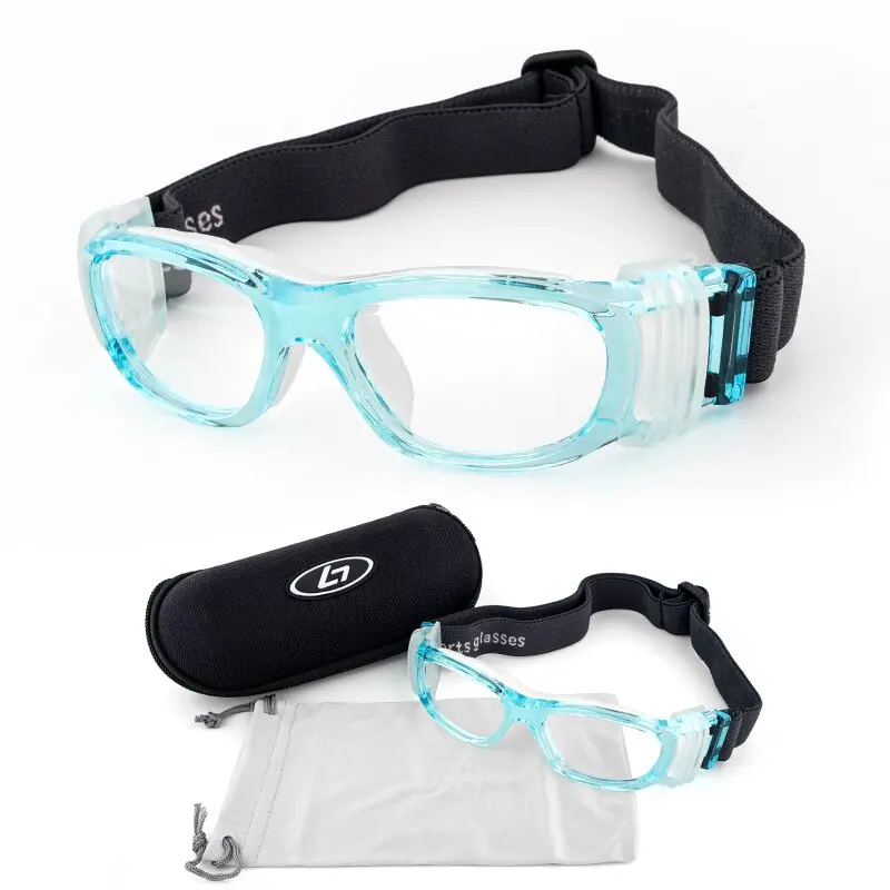 Child Prescription Sports Glasses, Impact Safety Goggles, Basketball Glasses for 4-9 Years Old Kids Soccer Goggles