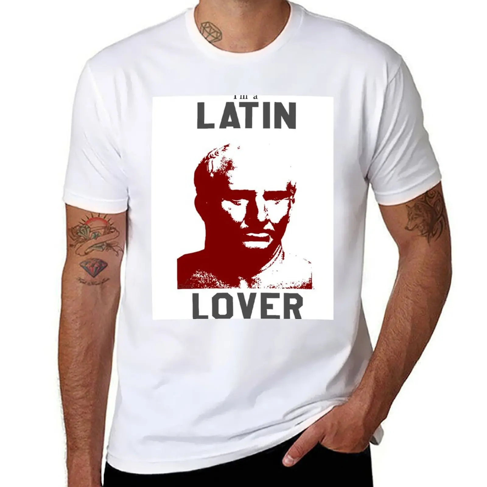 

Latin Lover T-Shirt graphic t shirts for man t shirts for man graphic vintage cotton t shirt man T-shirt