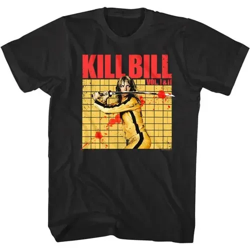 Kill Bill The Bride Mens T-Shirt Vintage Movie 90S Streetwear Punk Rock Hip Hop Men T Shirt Casual Harajuku Cotton Tee Tops