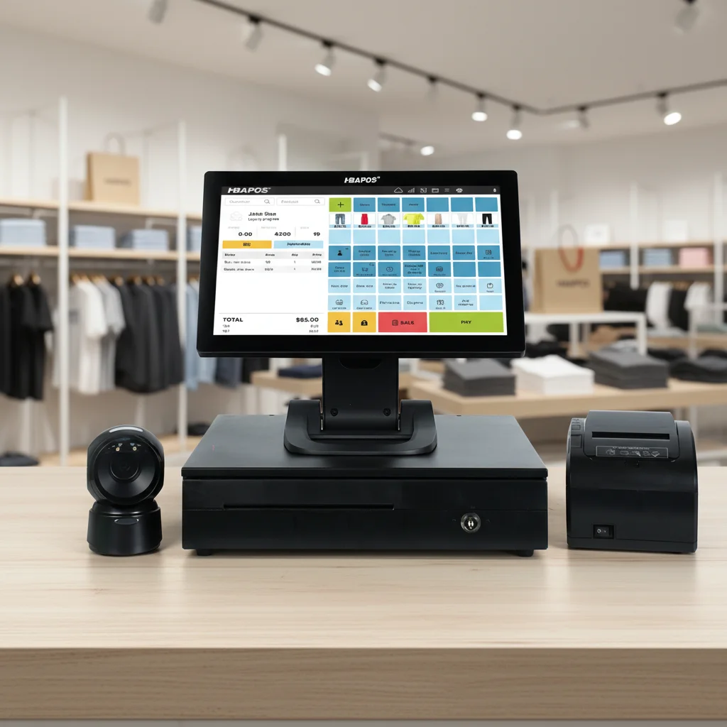 

ATV&UTVFactory Direct 15.6 Inch All-in-One POS System Point of Sale Device Cash Register for Retail