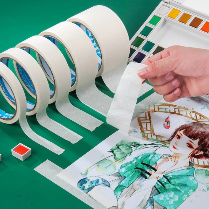 Mod Podge Tape Is A Write-on Tape That Does Not Leave Any Sticky Paper Residue When Torn Off It Is Suitable for Art Bordering