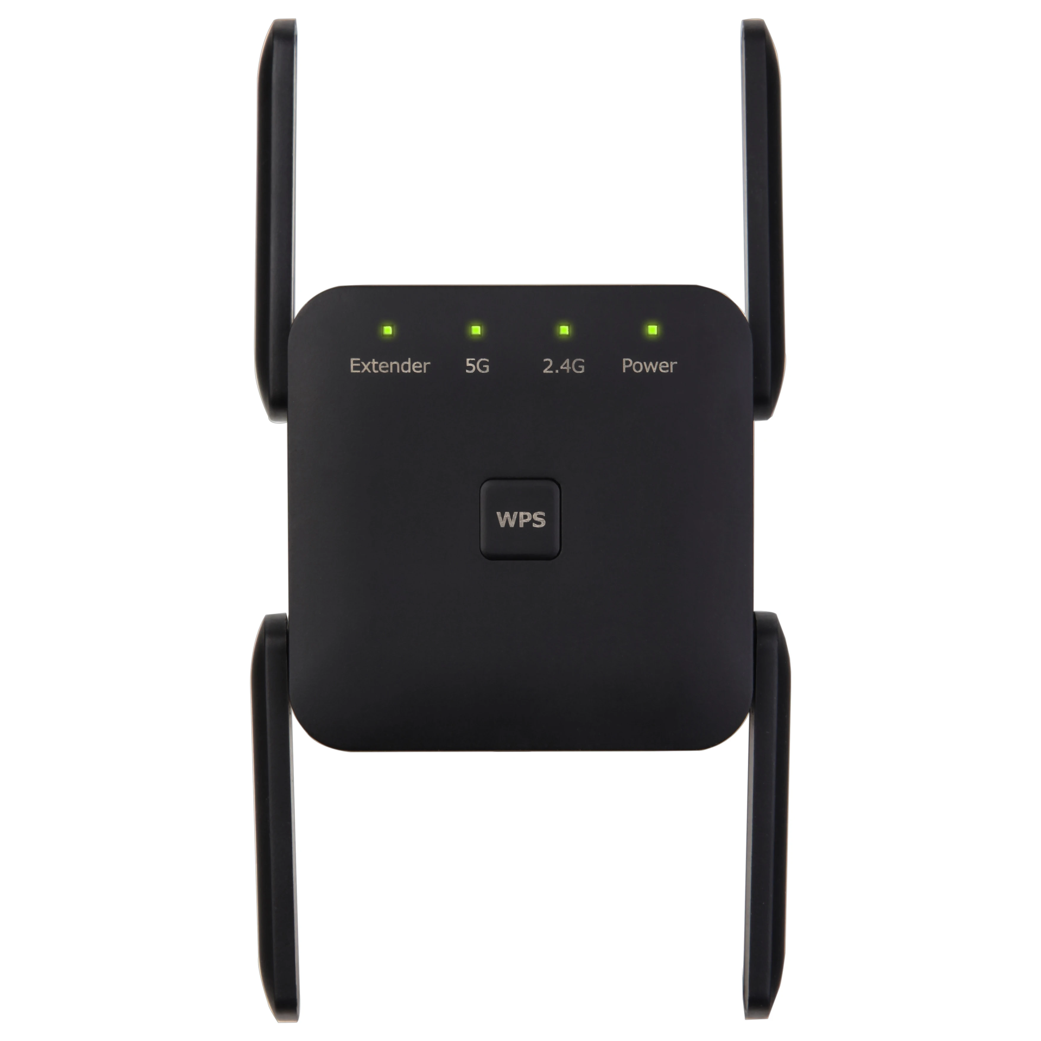 EDUP 1200Mbps WiFi Repeater Extender One Click WPS Dual Band 4 Antennas Wireless WiFi Repeater Network Extender Long Range Home