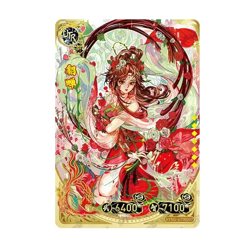 

KAYOU Three Kingdoms Series 3 Qunying Yaoshi UTR/UR/GP/AR/SSR/SR/R Xiong Tu Ba Ye Youth Chronicles Genuine Collection Card