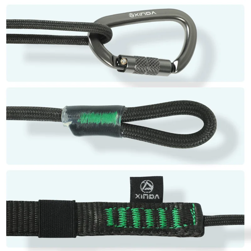 Imagem -04 - Webbing pé Loop Luz do Poliéster Dinima Ascender Belt Device Xinda Rock Climb Ascend Profissional Ajustável