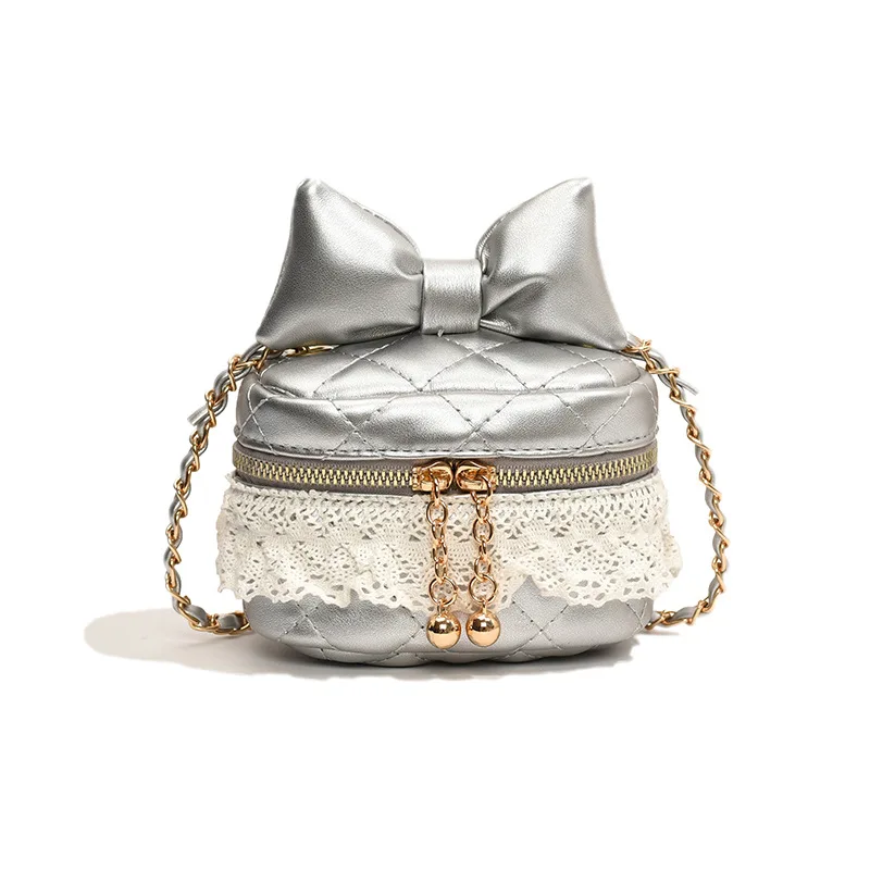 

2025 New Pretty Butterfly Satchel, Delicate Bow & Lace Crossbody Bag with Compact Coin Purse