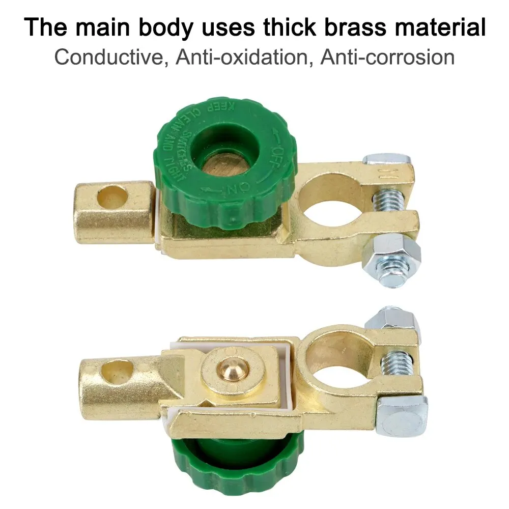 Evrensel Araç Akü Anahtarı Terminali İzolatör Kontrolü Hızlı Kesme Koruyucu Otomotiv Aksesuarları Tekne Deniz Karavan RV için