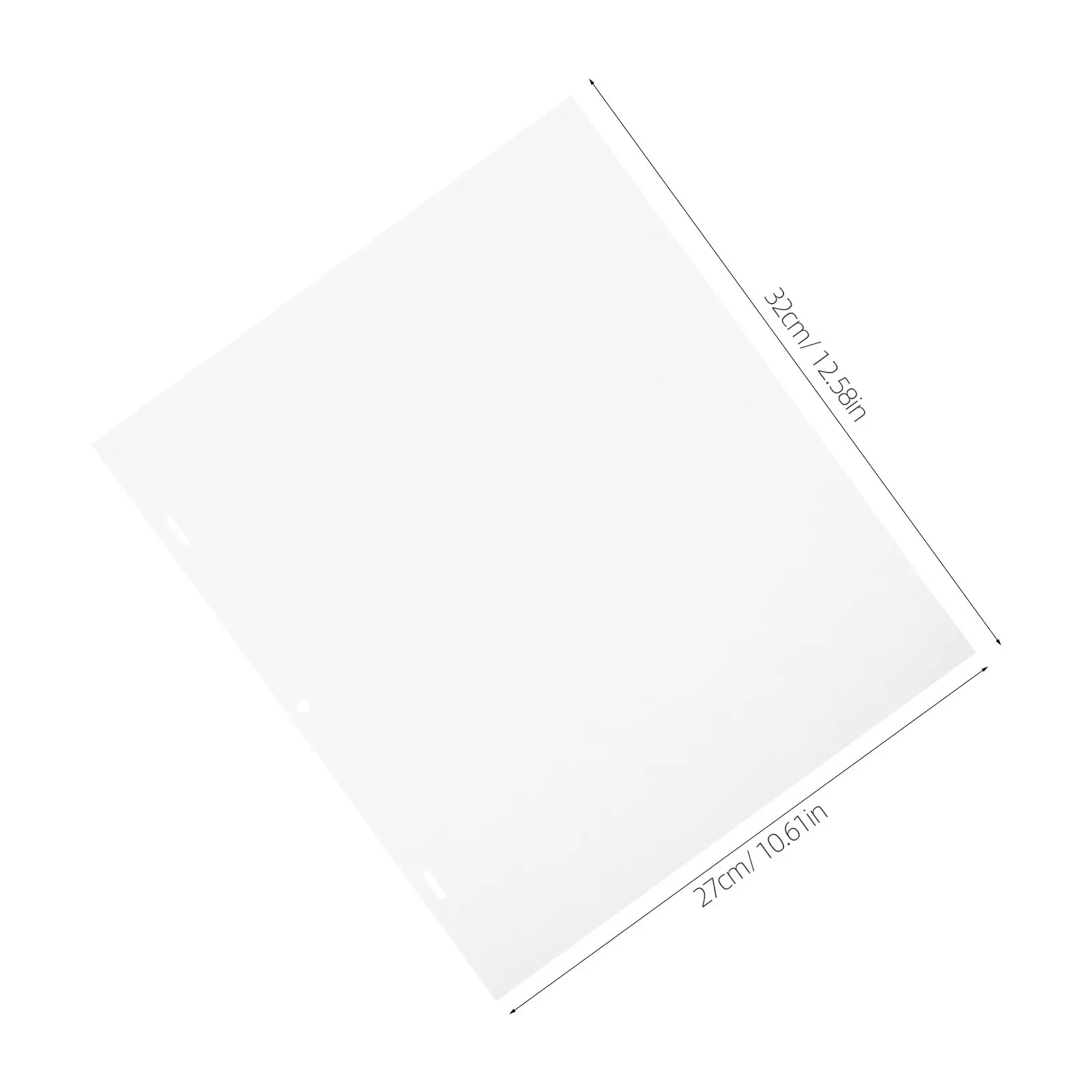 200Pcs Animation Positioning Sheets Animation Paper with Hole Alignment Smooth Translucent Tracing Paper for Comic Drawing