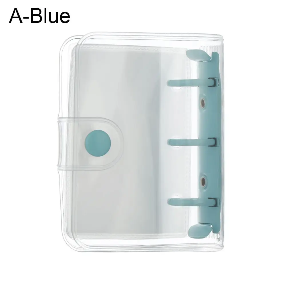 Portable Mini File Folder Hand Account Diary Diary Book Loose-leaf Refill Rings Binder Notebook Cover Inner Pages