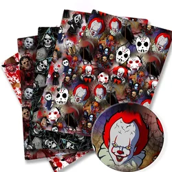 halloween disney tkanina 140x50CM Cartoon tkanina bawełniana Patchwork tkanina Kid Home tekstylia do szycia sukienka dla lalek kurtyna poliester