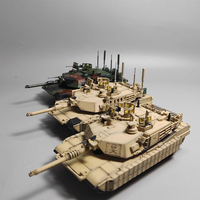 PANZERKAMPF Original 1:72 Scale U.S. M1A2 Simulation Plastic Tank Model Collection Decoration Toy Gift Souvenir Display