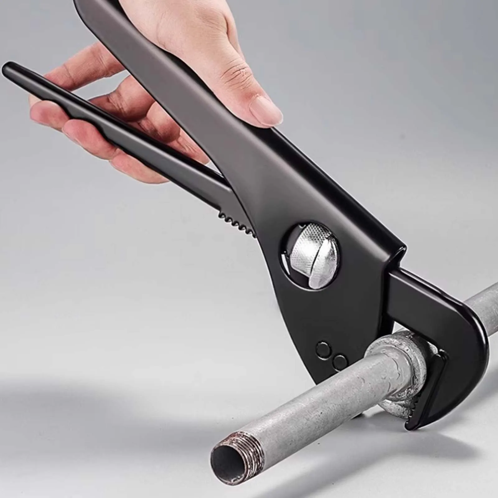 

Household Heavy Duty Water Pipe Clamp, Multi-function Adjustable Quick Water Pipe Wrench