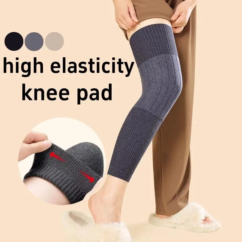 1 Pair Thick Warm Kneepad Leg Guard Hight Quality Women Men Knee Protector Windproof Coldproof Leg Warmers Run Knee Protector