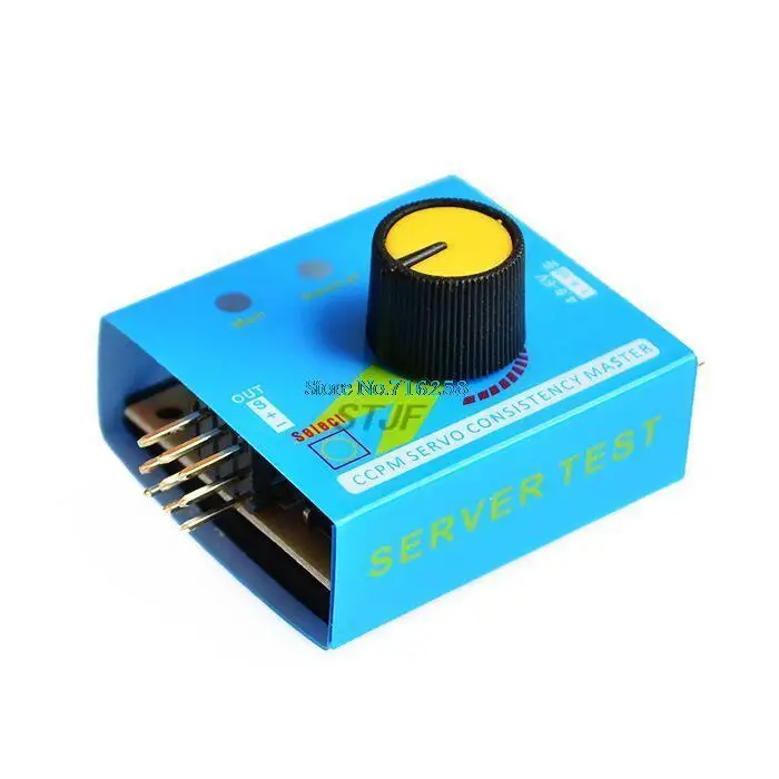 Multi Servo Tester 3CH ECS Consistency Master Checker Speed Controler