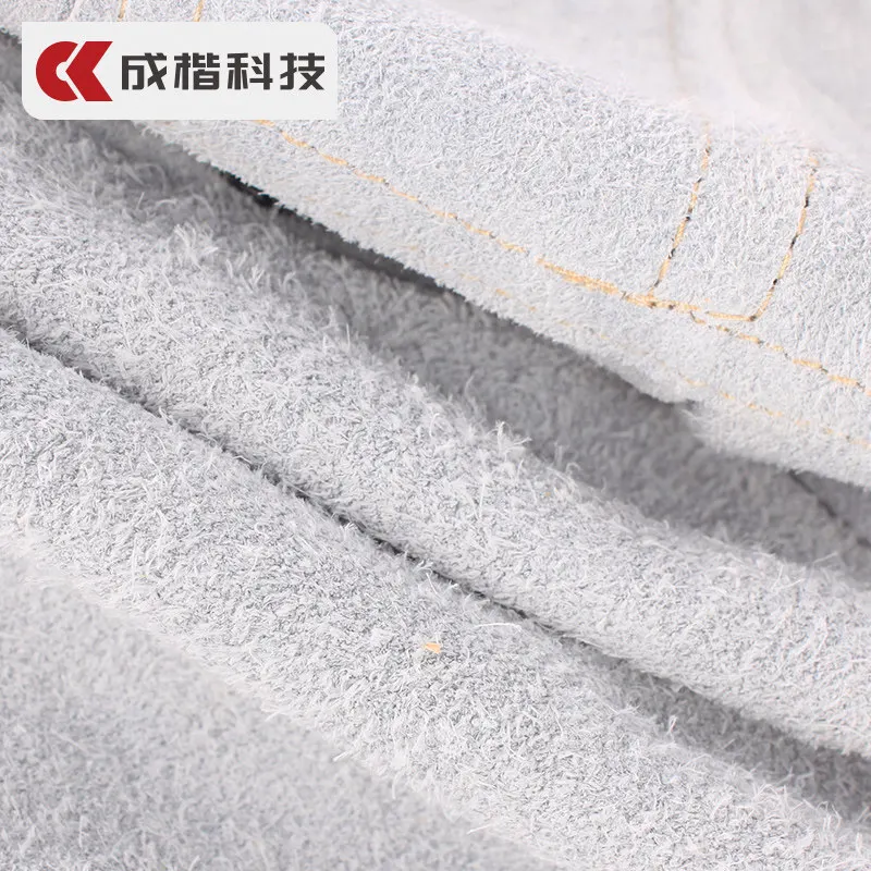 Welding Apron Cowhide Welding Apron Heat Flame-Resistant Heavy Duty Work Forge Apron With 2Pockets Welders Protection Set