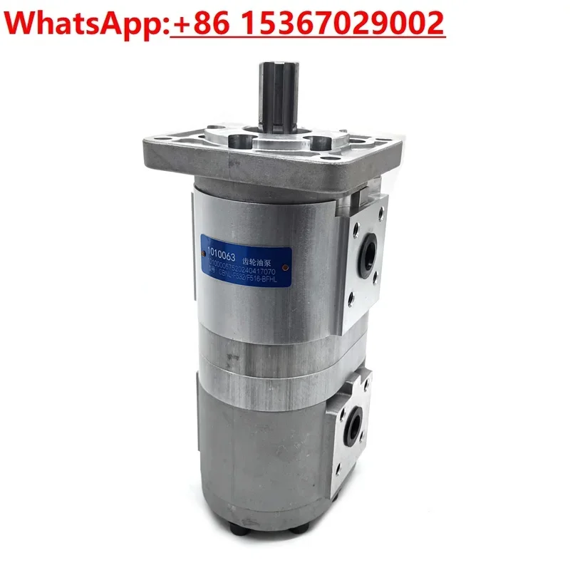 CBNL-F532/F516-BFHL Zhonglian cleaning road sweeper garbage compression truck accessories double gear oil pump