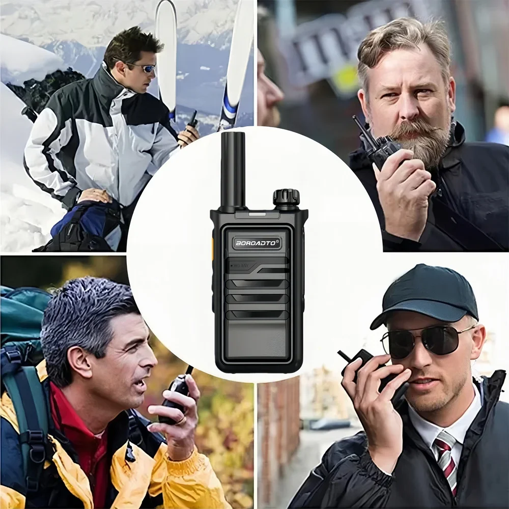 اسلكية تخاطب طويلة المدى 10 كجم عالية الطاقة اتجاهين راديو للتخييم في الهواء الطلق التنزه البناء IP67 مقاوم للماء USB قابلة للشحن #6