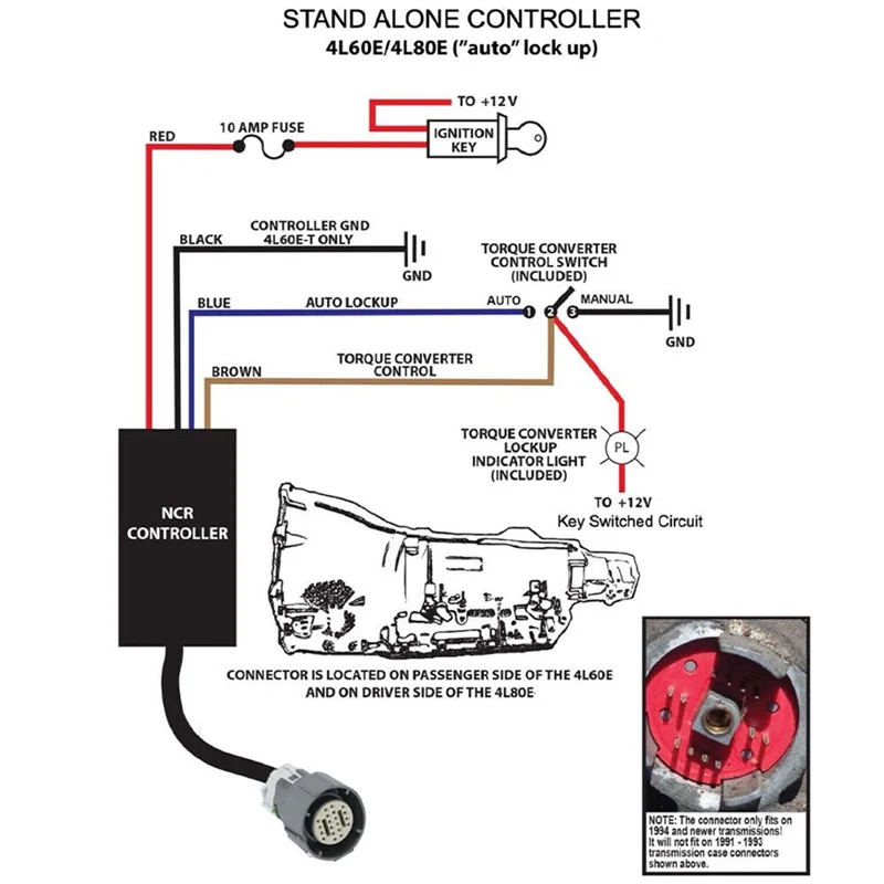 Excellent-4L60E Stand Alone Controller Shift Conversion For 4L60E Transmission Case Accessories