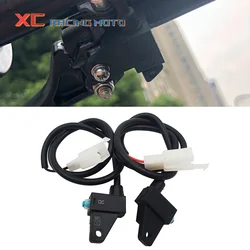 Motorcycle ATV Scooter Right And Left Front Rear Brake Stop Light Switch Press Button Electric Bicycle Dirt Bike Parts Switches