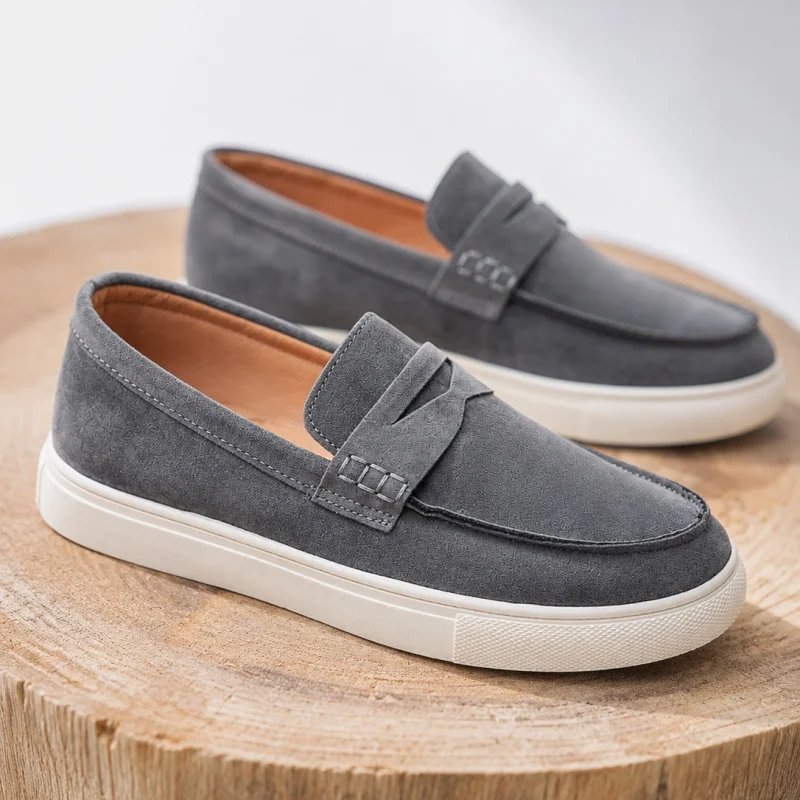 Classic Designer Loafers For Men Slip-on Shoes Breathable Men's Casual Shoes Comfortable Non-slip Driving Shoes Man Moccasins