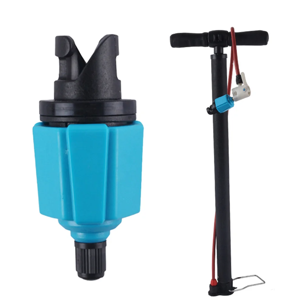 Pumpenadapter für aufblasbares Kajak, Boot, Luftventil-Konvertierungsanschluss, tragbar, wasserdicht, Design für Paddle Board, Aufpumpen, einfach