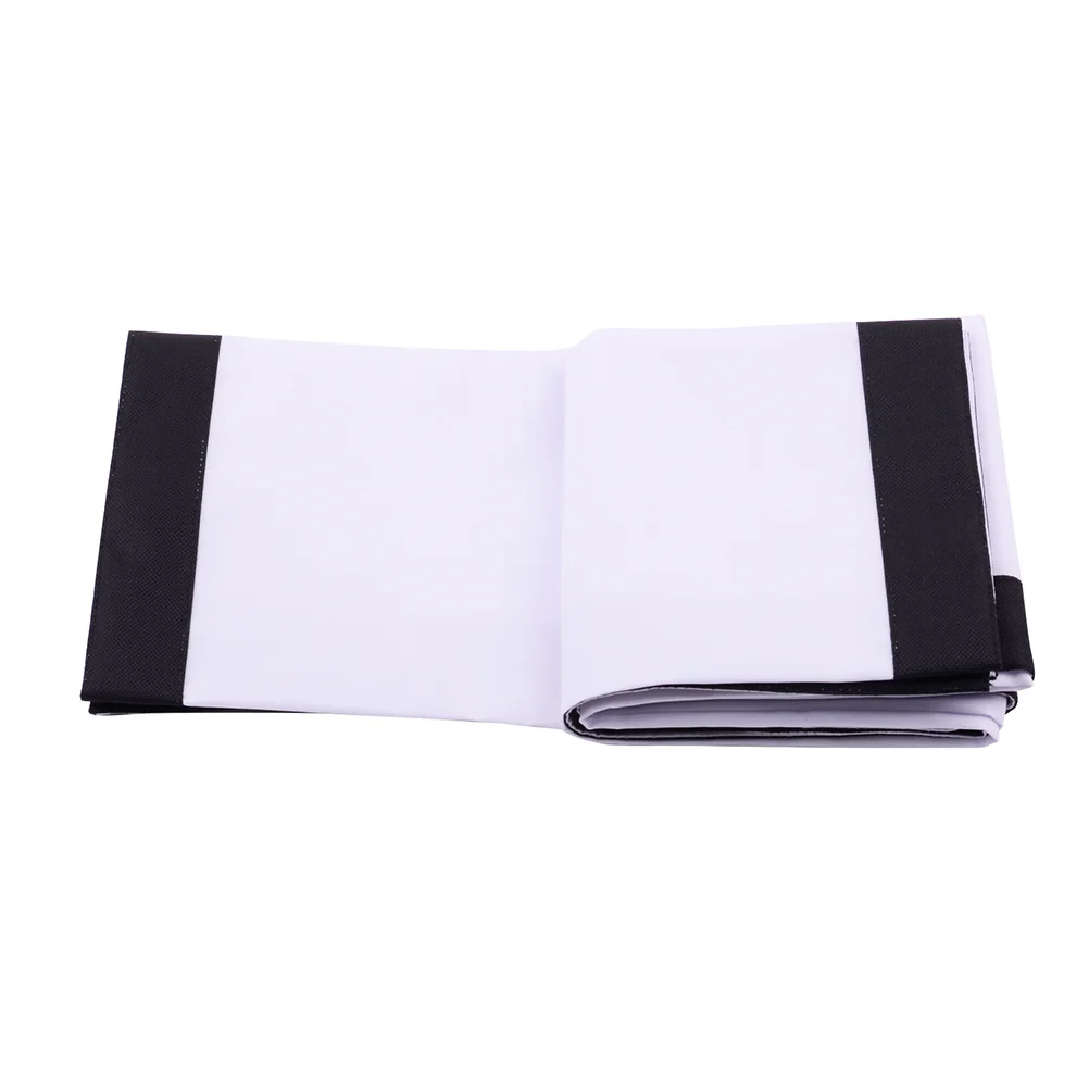 1 قطعة 150 بوصة 16:9 شاشة عرض محمولة مادة ممتازة مشاهد واضحة سهلة التركيب مكتب الفصول الدراسية