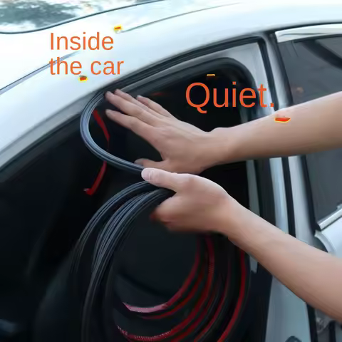 L-type Car Door Rubber Seal Strips for Audi A6 C5 C6 C7 4F 4B S6 RS6 RS A5 Sline Q5 Q7 S3 S4 S5 RS3 RS4 RS5 R8